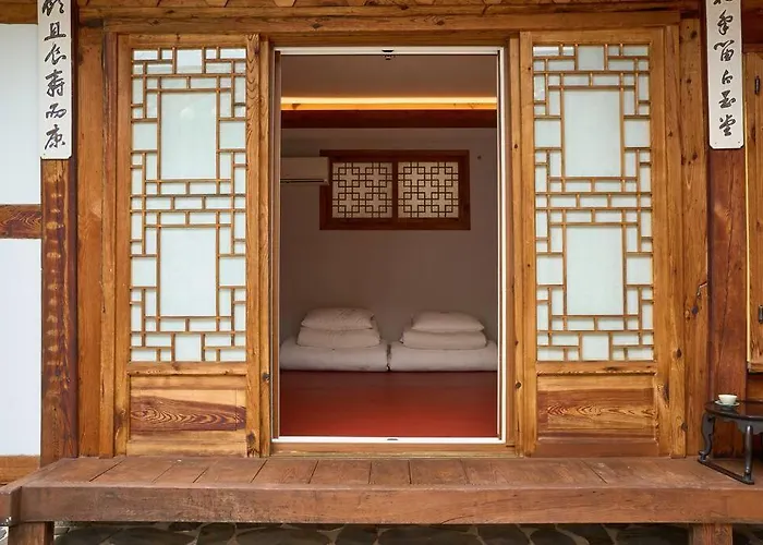 Apartamento 앙니드 공이안 관광지 가까운 평지 독채 한옥 스테이korea Hanok *