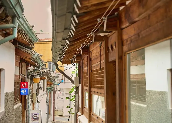 Apartamento 앙니드 공이안 관광지 가까운 평지 독채 한옥 스테이korea Hanok Seúl