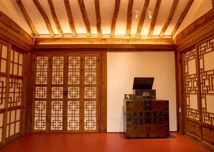 앙니드 공이안 관광지 가까운 평지 독채 한옥 스테이korea Hanok Apartamento *