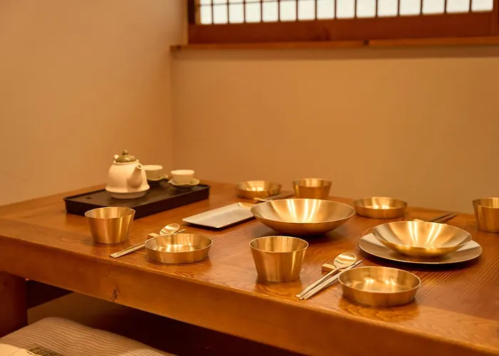 앙니드 공이안 관광지 가까운 평지 독채 한옥 스테이korea Hanok Apartamento